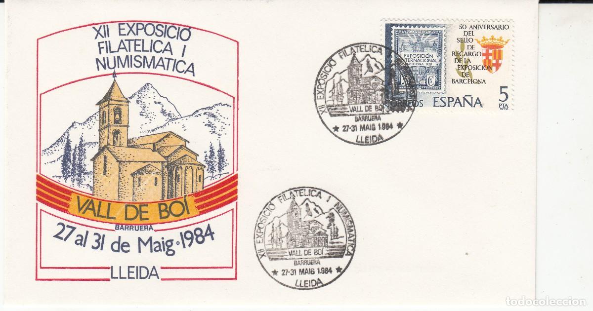 Briefmarken: MATASELLOS EXPOSICI&Oacute; FILAT&Eacute;LICA VALL DE BO&Iacute; - LLEIDA - 1984