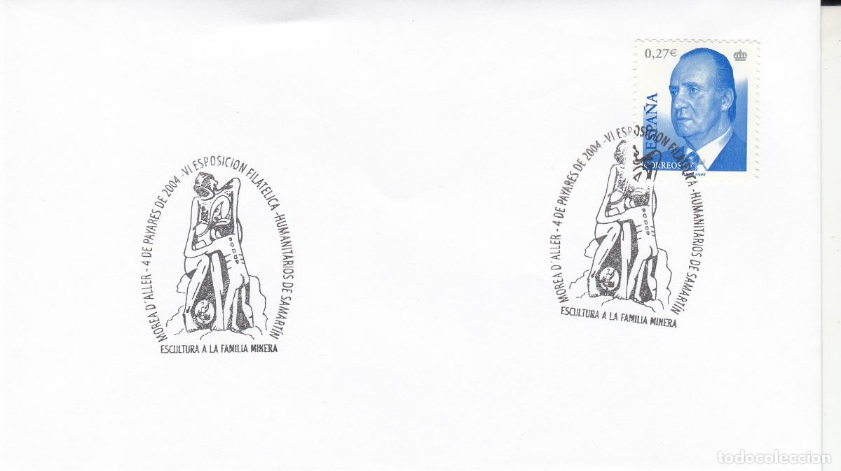 Sellos: MATASELLOS MOREA D'ALLER EXP. FILAT&Eacute;LICA HUMANITARIOS DE SAN MARTIN - 2004