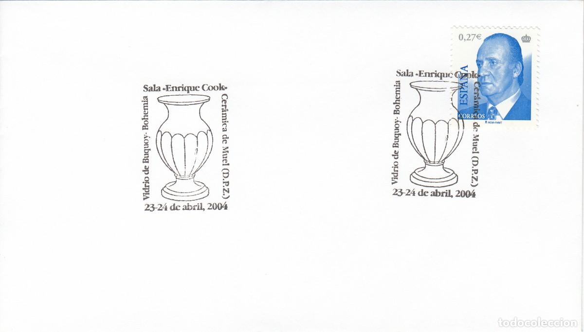 Sellos: MATASELLOS VIDRIO DE BUQUOY BOHEMIA -SALA ENRIQUE COOK - MUEL - 2004