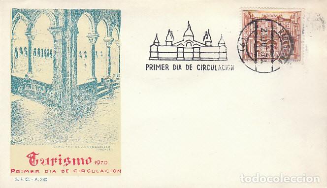 Sellos: Edifil 1983, MALAGA, LA CATEDRAL, PRIMER DIA DE 23-7-1970