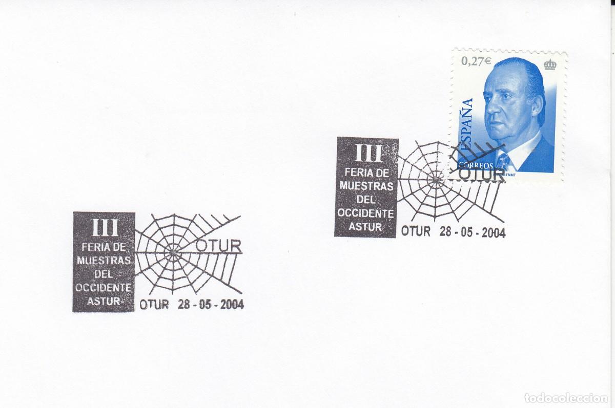 Sellos: ASTURIAS- MATASELLOS FERIA DE MUESTRAS DEL OCCIDENTE ASTUR - OTUR- 2004