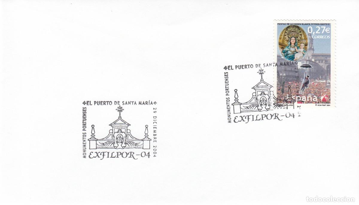 Sellos: MATASELLOS EXFILPOR - 04 MONUMENTOS PORTUENSES - EL PUERTO DE SANTA MAR&Iacute;A - 2004