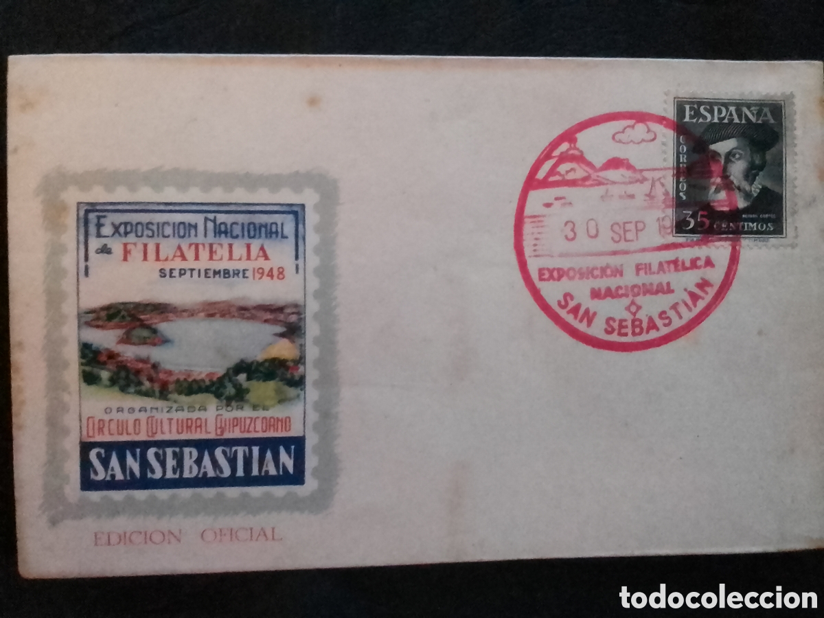 Sellos: Expo. Nacional Filatelia &rdquo;SAN SEBASTI&Aacute;N&rdquo;