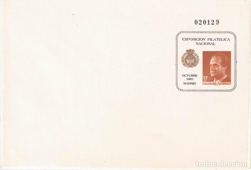 Sellos: FA7551. HISTORIA POSTAL. 4 sobres correlativos con motivo de la Exposicion filatelica Nacional oct85