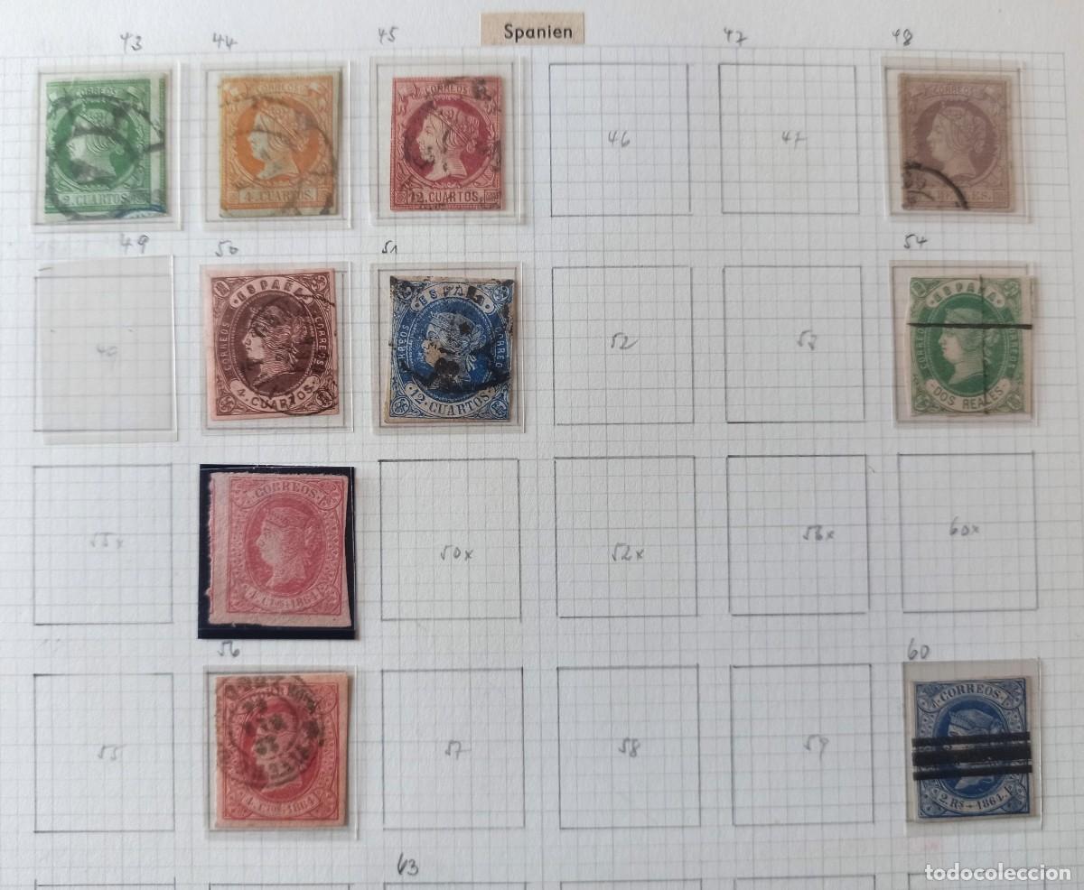 Sellos: BONITO CONJUNTO DE ESPA&Ntilde;A 1850-1961 - Foto 3