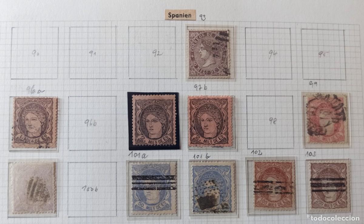 Sellos: BONITO CONJUNTO DE ESPA&Ntilde;A 1850-1961 - Foto 4