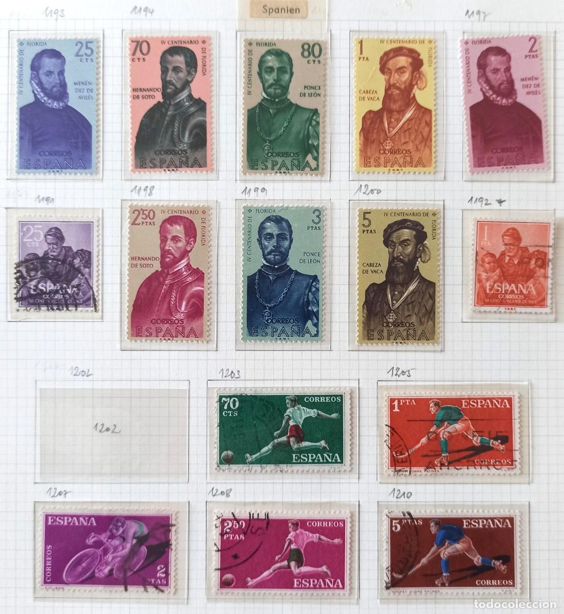 Sellos: BONITO CONJUNTO DE ESPA&Ntilde;A 1850-1961 - Foto 26