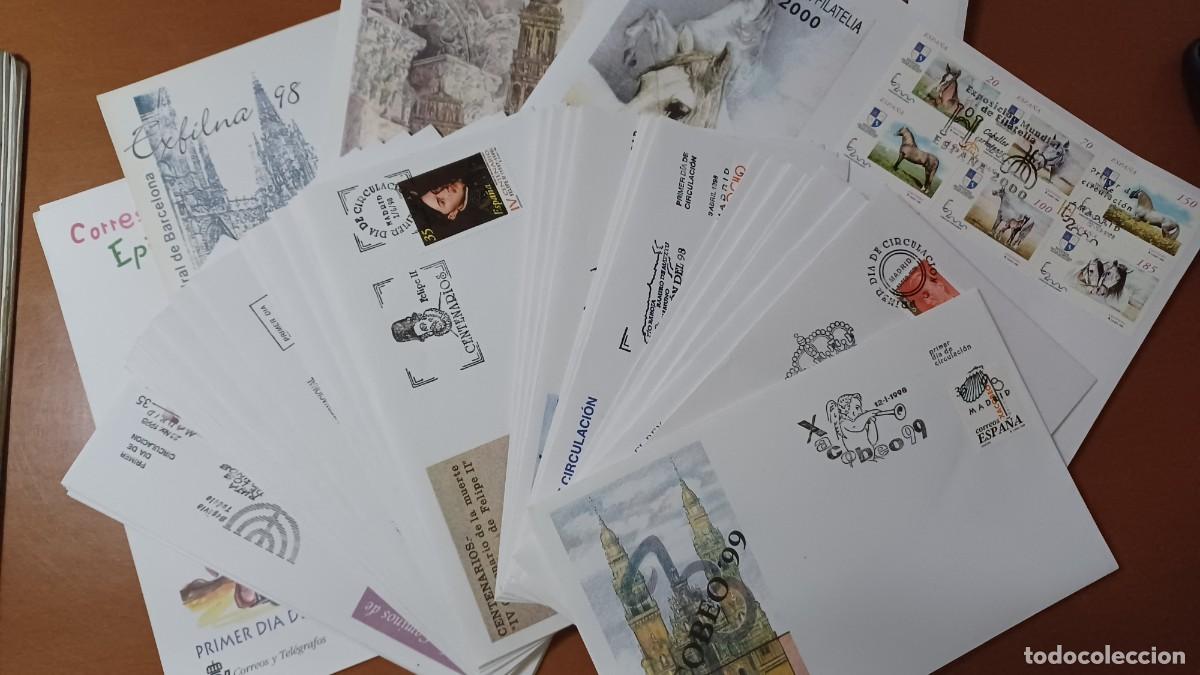 Stamps: SELLOS ESPA&Ntilde;A A&Ntilde;O 1998 COMPLETO EN SPD con sobre especial LORCA
