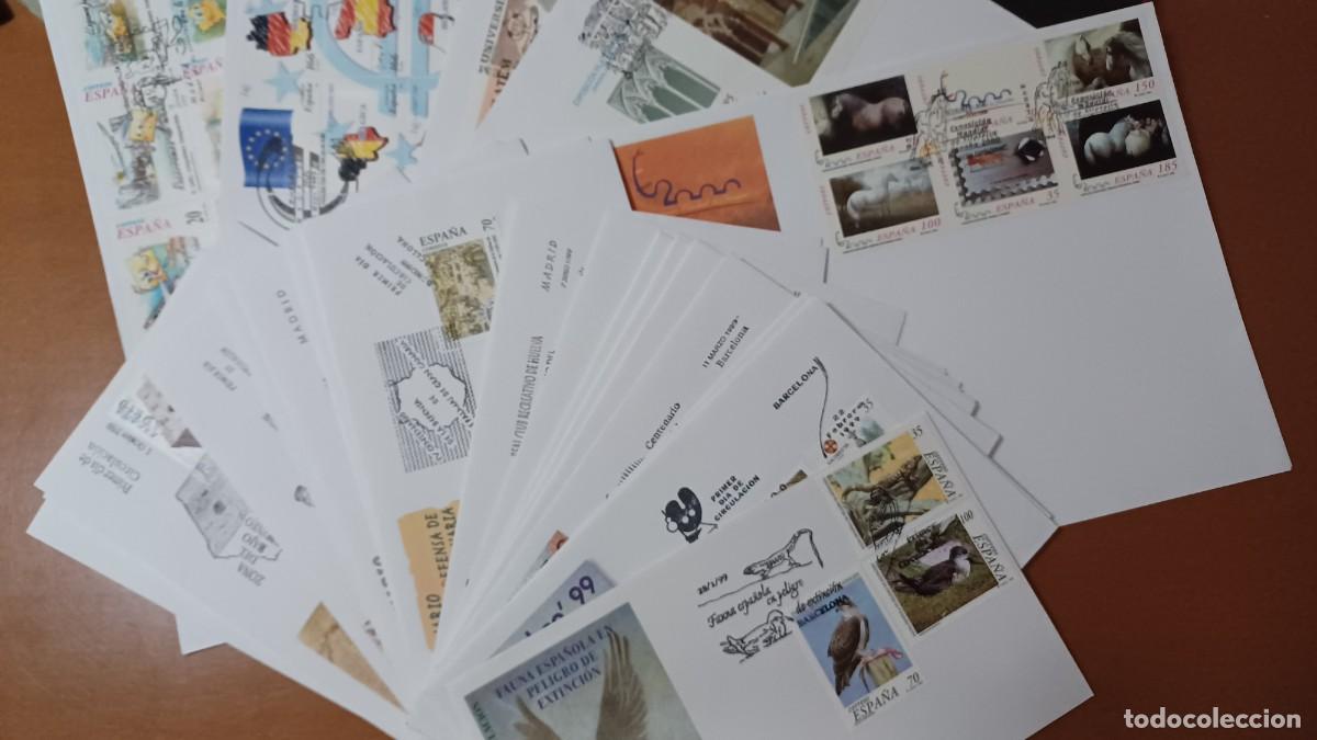 Stamps: SELLOS ESPA&Ntilde;A A&Ntilde;O 1999 COMPLETO EN SPD