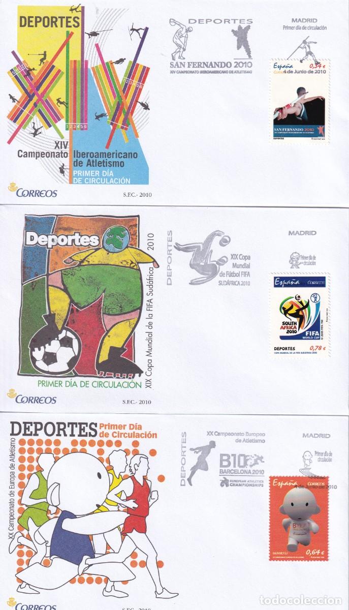 Sellos: SELLOS ESPA&Ntilde;A A&Ntilde;O 2010 COMPLETO EN SPD