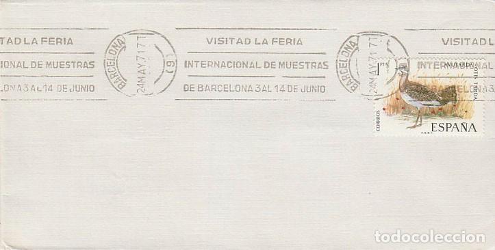 Sellos: A&Ntilde;O 1971, FERIA DE MUESTRAS BARCELONA, RODILLO
