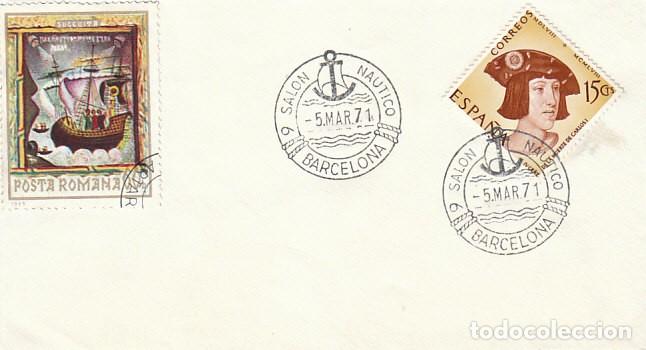 Sellos: A&Ntilde;O 1971, SALON NAUTICO DE BARCELONA