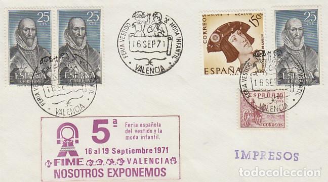 Sellos: A&Ntilde;O 1971, VALENCIA, MODA INFANTIL, EL DE LA IMAGEN