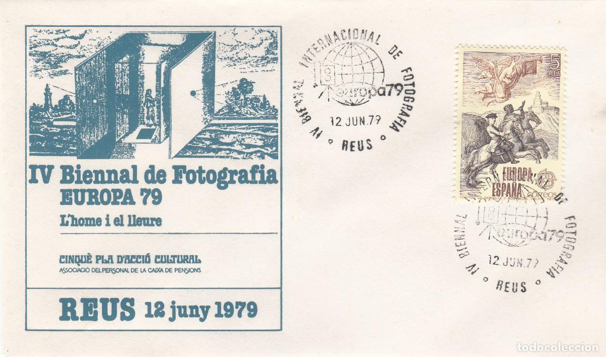 Sellos: MATASELLOS REUS - BIENNAL DE FOTOGRAF&Iacute;A EUROPA 79 - 1979