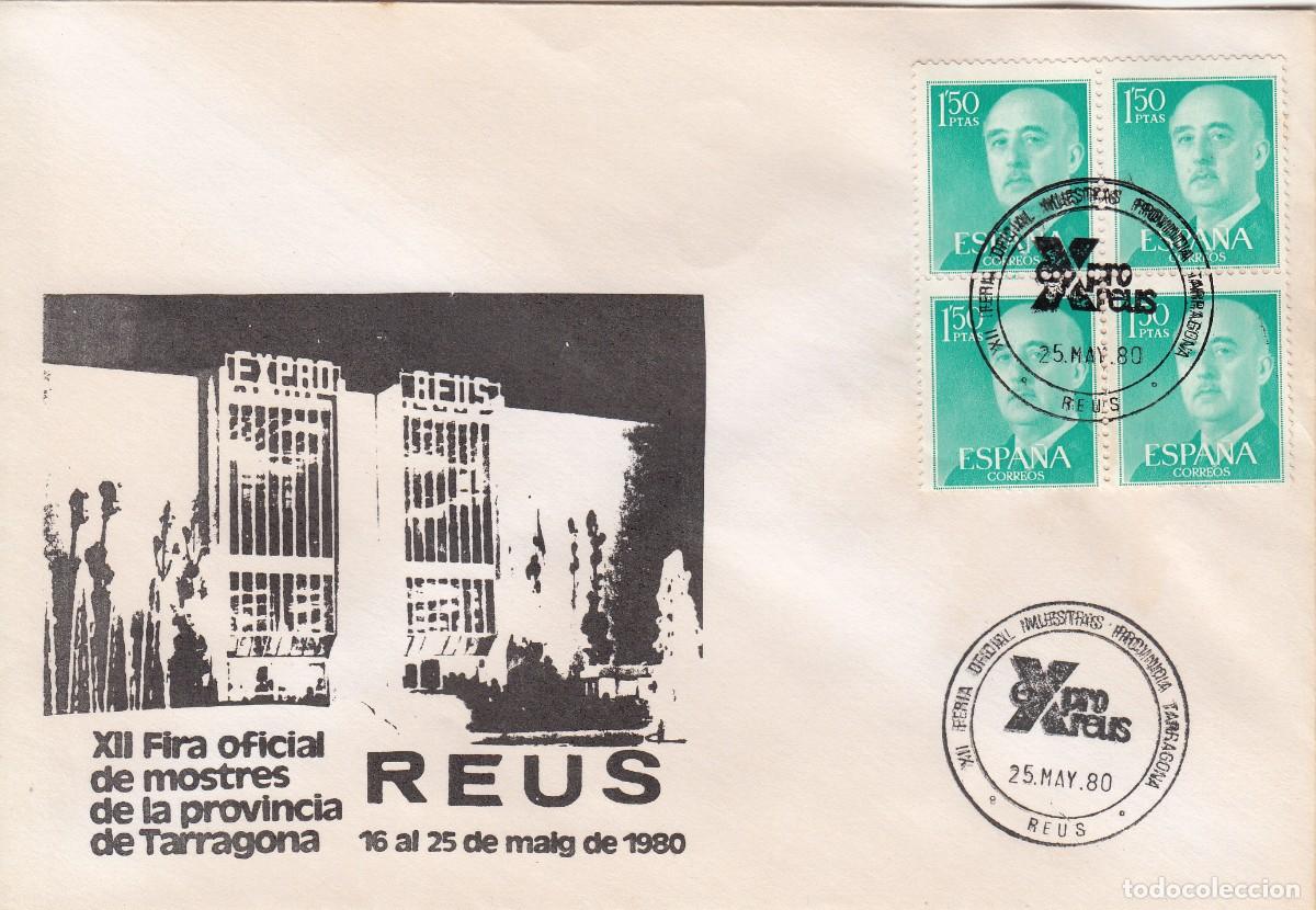 Sellos: MATASELLOS REUS - FIRA OFICIAL DE MOSTRES - EXPRO REUS - 1980