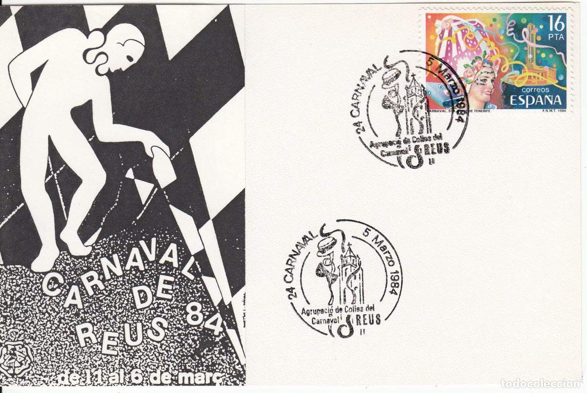 Sellos: MATASELLOS REUS - CARNAVAL - 1984 - Foto 1