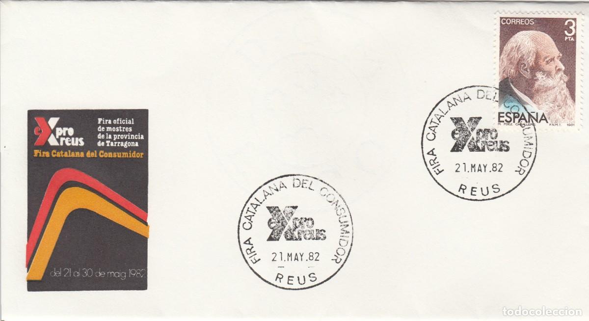 Sellos: MATASELLOS REUS - FIRA CATALANA DEL CONSUMIDOR - EXPRO REUS - 1982