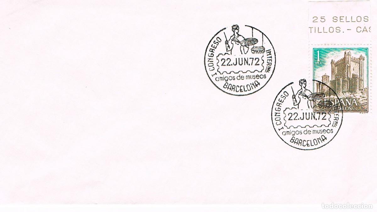 Sellos: A&Ntilde;O 1972, CONGRESO DE LOS AMIGOS DE LOS MUSEOS