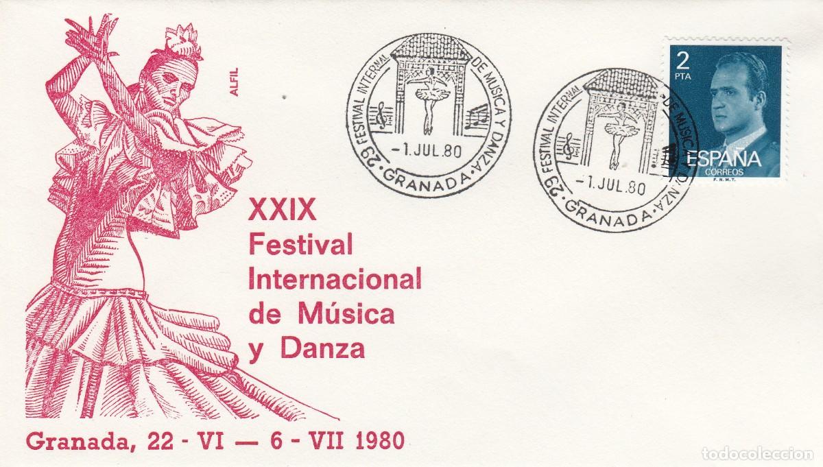 Sellos: MATASELLOS - FESTIVAL INTERNACIONAL M&Uacute;SICA Y DANZA - GRANADA - 1980