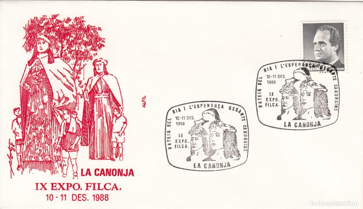 Sellos: MATASELLOS GEGANTS CANONGINS - LA CANONJA - 1988