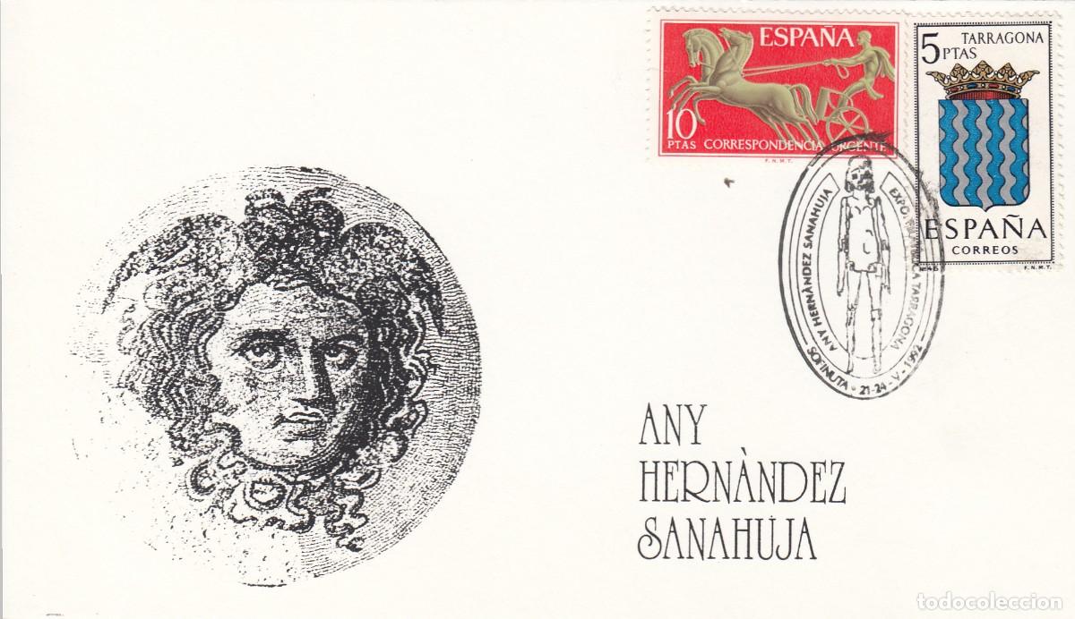 Sellos: MATASELLOS TARRAGONA - ANY HERNANDEZ SANAHUJA - 1992