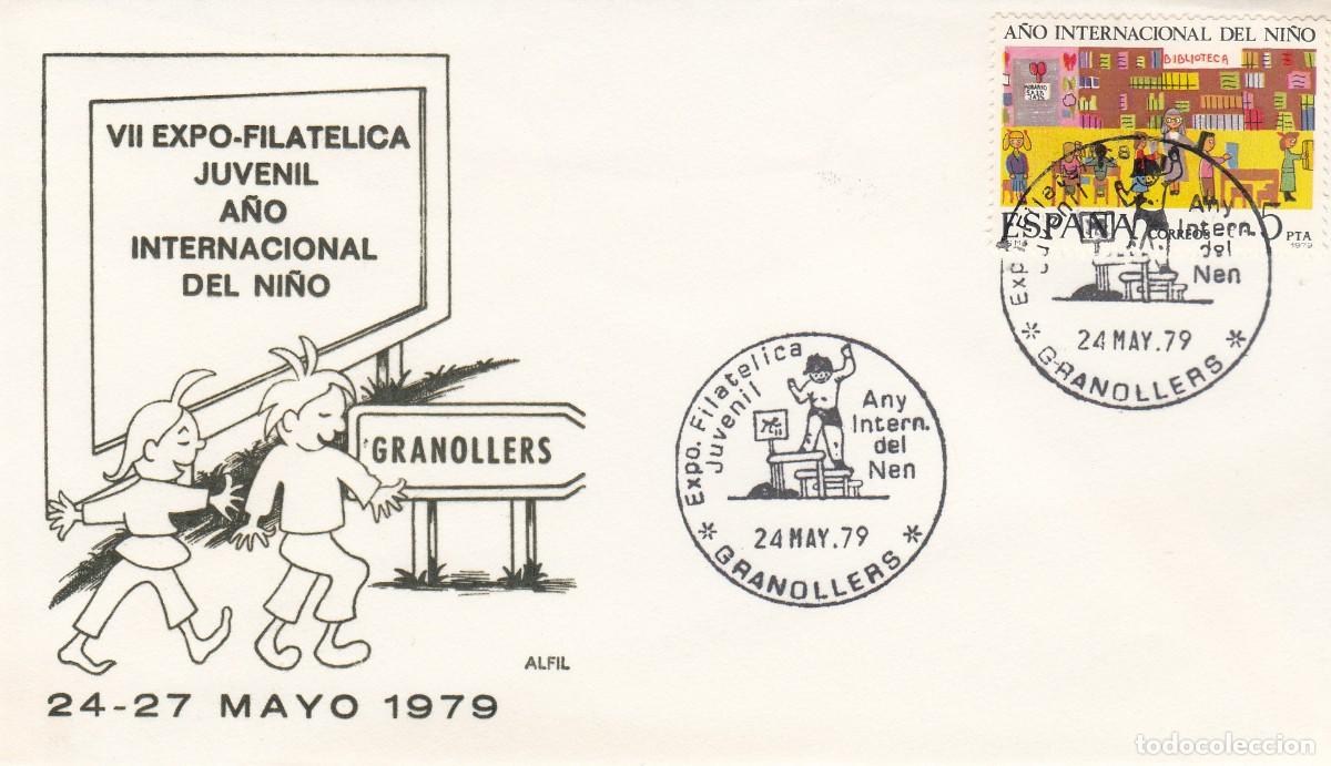 Sellos: MATASELLOS EXPOS. FILAT&Eacute;LICA JUVENIL - GRANOLLERS - 1979