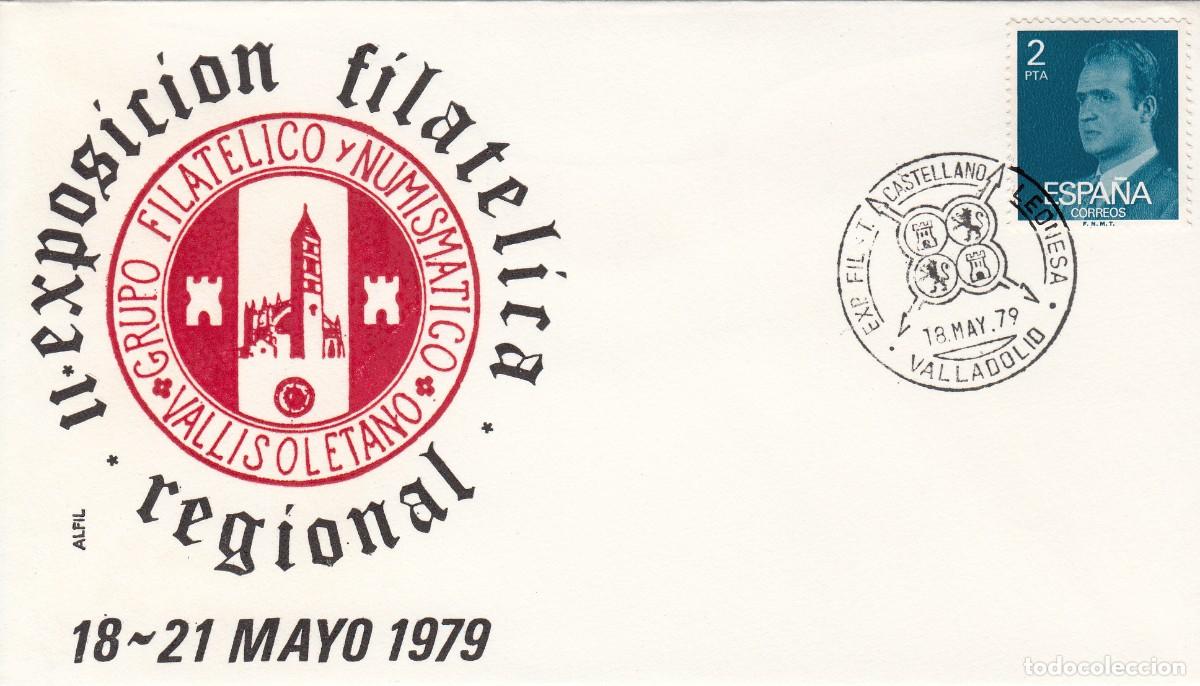 Sellos: MATASELLOS EXPOS. FILAT&Eacute;LICA REGIONAL CASTELLANO LEONESA - VALLADOLID - 1979