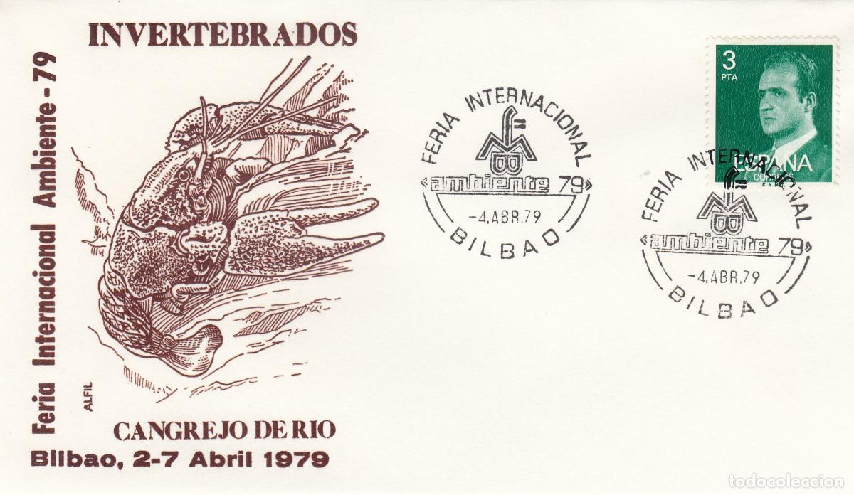 Sellos: MATASELLOS FERIA INTERNACIONAL AMBIENTE - BILBAO - 1979