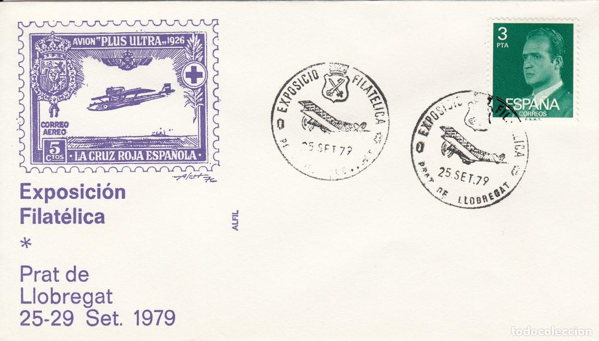 Sellos: MATASELLOS EXPOSICI&Oacute; FILAT&Eacute;LICA - PRAT DE LLOBREGAT - 1979