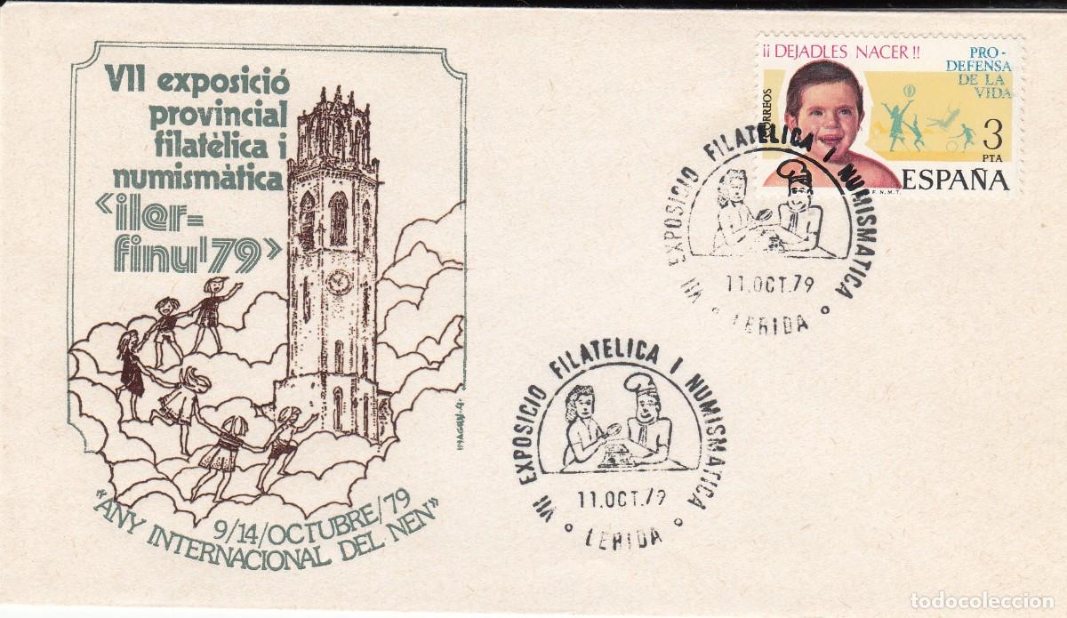 Sellos: MATASELLOS EXP. FILAT&Eacute;LICA Y NUMISM&Aacute;TICA L&Eacute;RIDA- LLEIDA - 1979