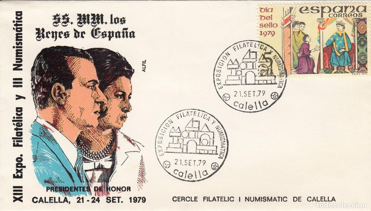 Sellos: MATASELLOS EXPOSICI&Oacute;N FILAT&Eacute;LICA CALELLA - 1979