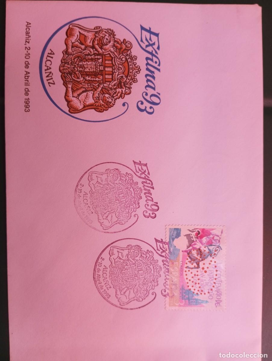 Sellos: ESPA&Ntilde;A, 1993, EXFILNA 93, ALCA&Ntilde;IZ