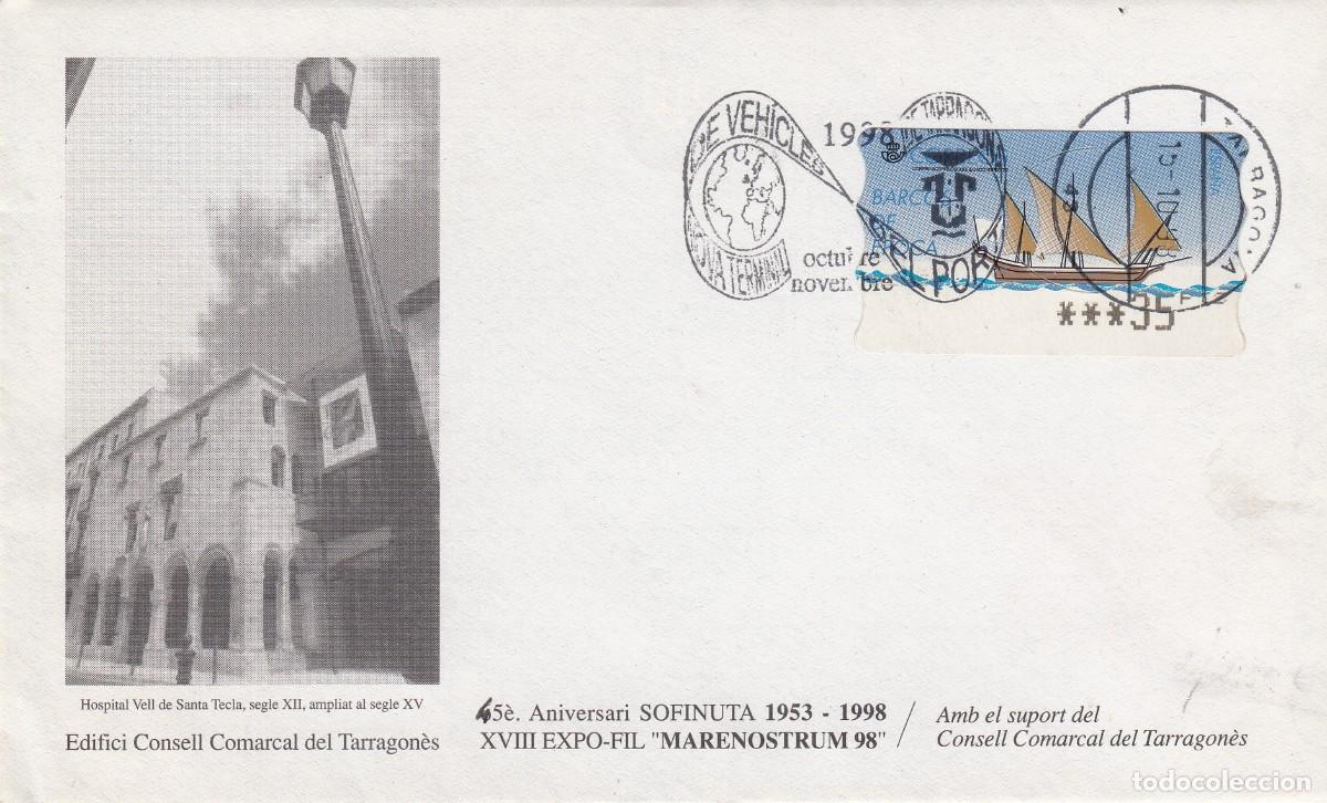 Sellos: MATASELLOS RODILLO PORT DE TARRAGONA - 1998