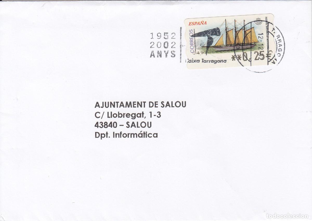 Sellos: MATASELLOS RODILLO 50 ANYS CAIXA DE TARRAGONA - 2002