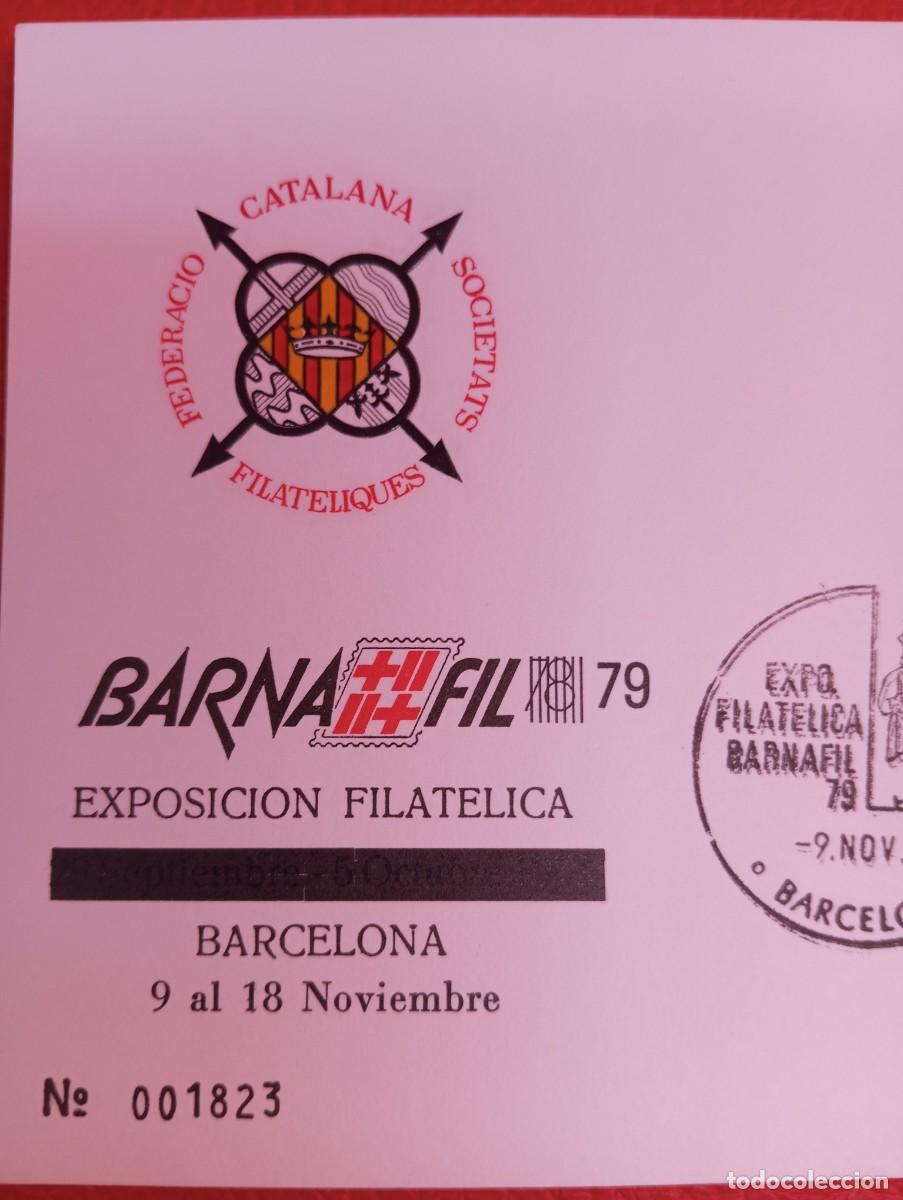 Sellos: ESPA&Ntilde;A, 1979, BARNAFIL, BARCELONA - Foto 2