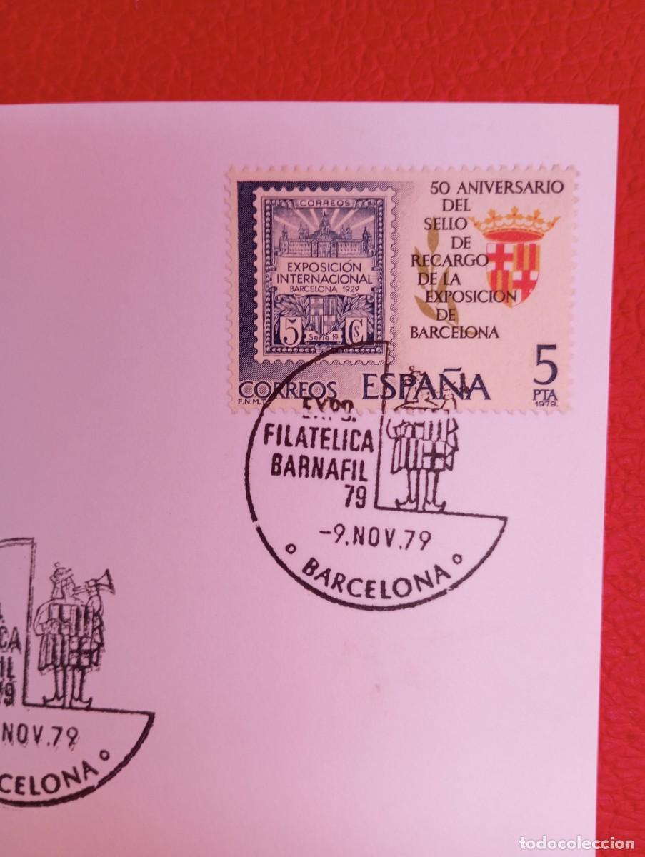 Sellos: ESPA&Ntilde;A, 1979, BARNAFIL, BARCELONA - Foto 3