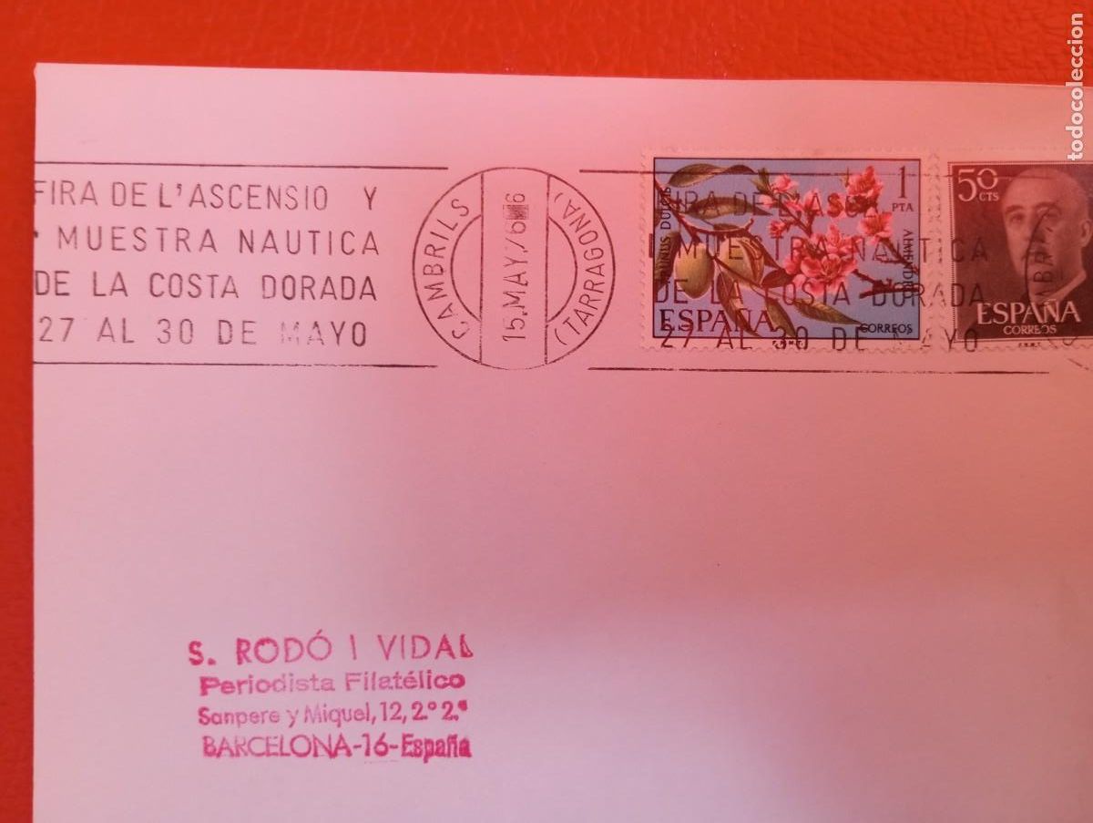 Timbres: ESPA&Ntilde;A, 1976, FERIA DE LA ASCENSI&Oacute;N Y MUESTRA NAUTICA DE LA COSTA DORADA, CAMBRILS