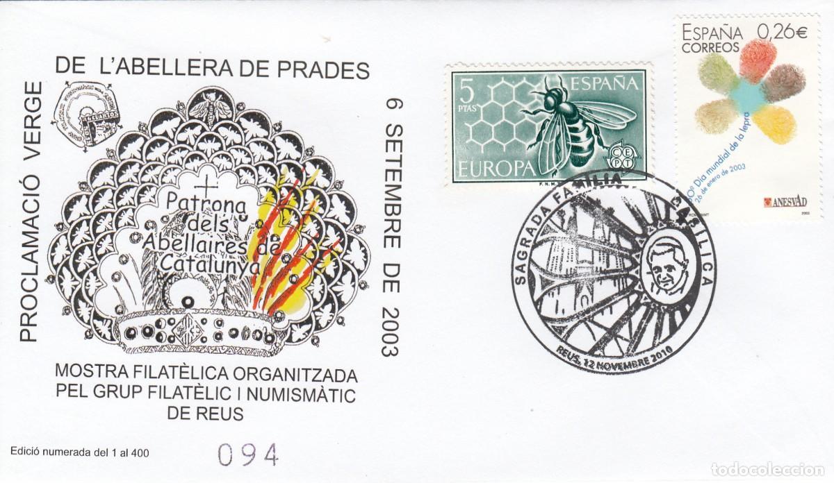 Selos: MATASELLOS REUS - BAS&Iacute;LICA SAGRADA FAMILIA EN SOBRE DE L'ABELERRA DE PRADES - 2010