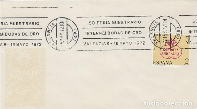 Sellos: A&Ntilde;O 1972, VALENCIA, IBERFLORA, RODILLO