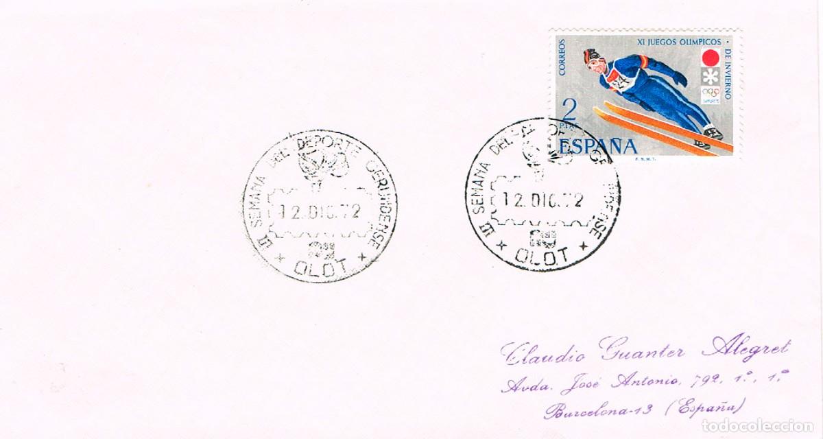 Sellos: A&Ntilde;O 1972, OLOT (GERONA), III SEMANA DEL DEPORTE GERUNDENSE
