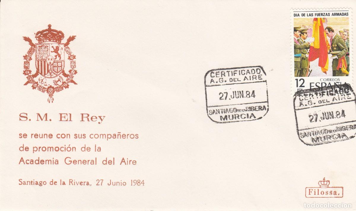 Sellos: MATASELLOS - SM EL REY SE REUNE CON COMPA&Ntilde;EROS DE PROMOCI&Oacute;N - AG. DEL AIRE - SANTIAGO DE LA RIBERA