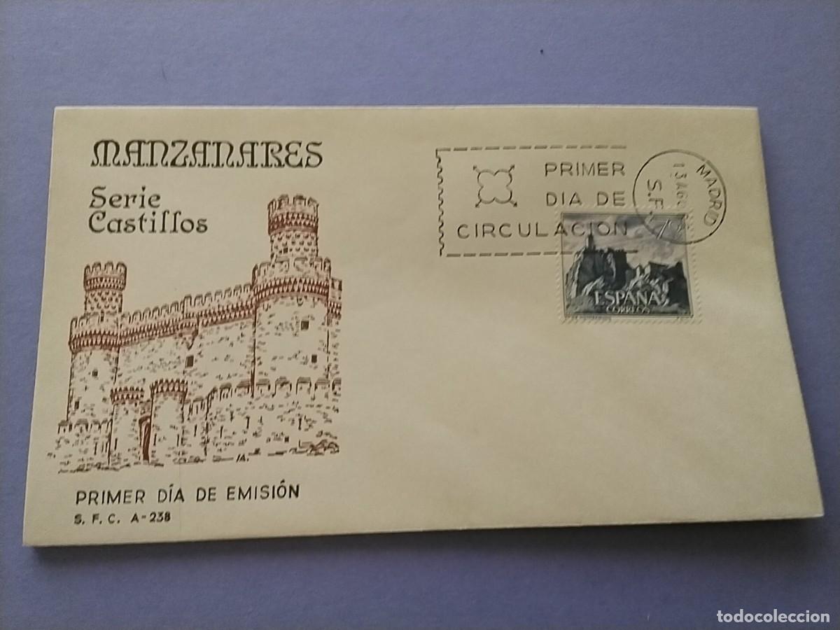 Sellos: Sobres primer dia Espa&ntilde;a Castillos
