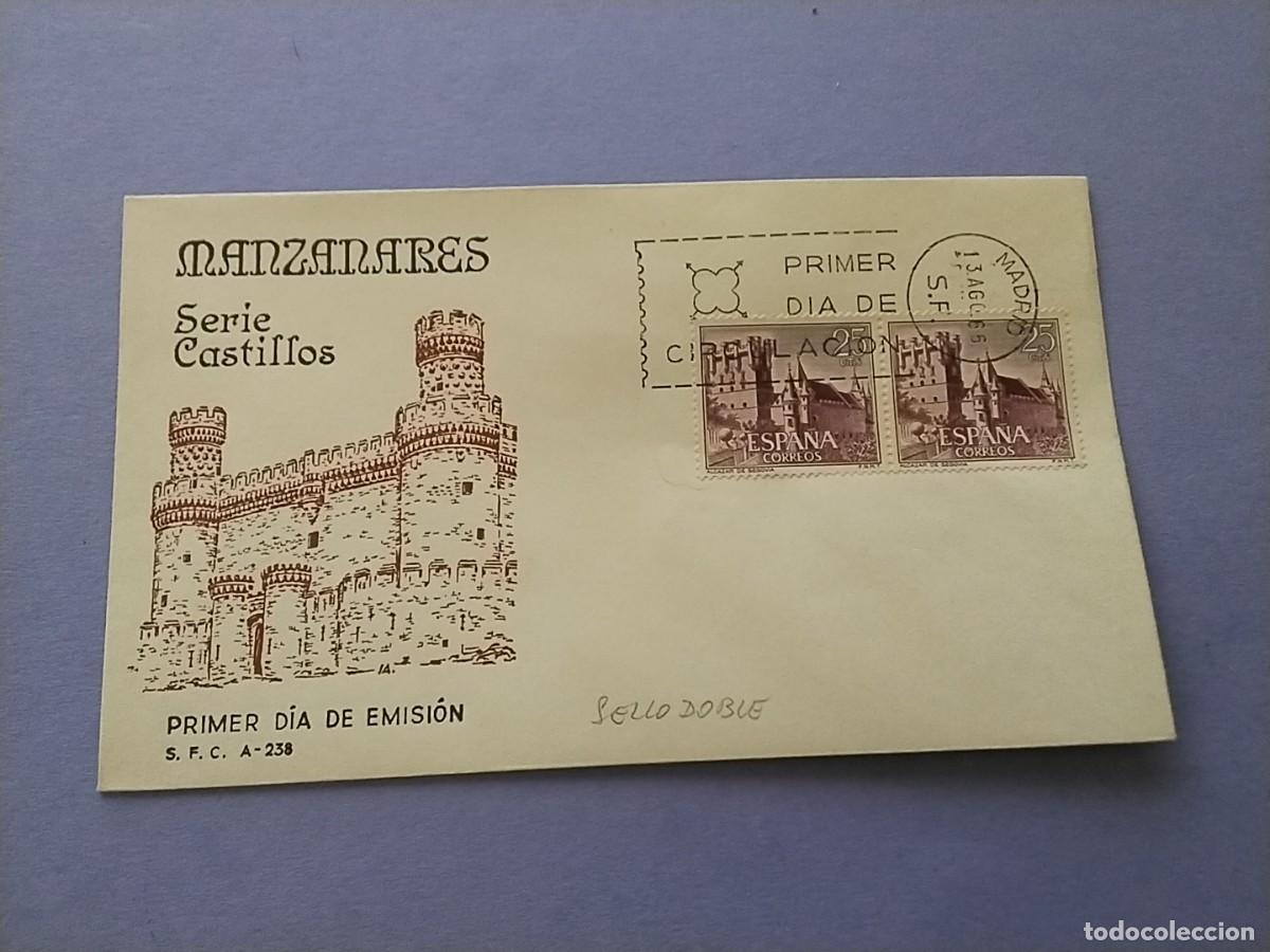 Sellos: Sobres primer dia Espa&ntilde;a Castillos