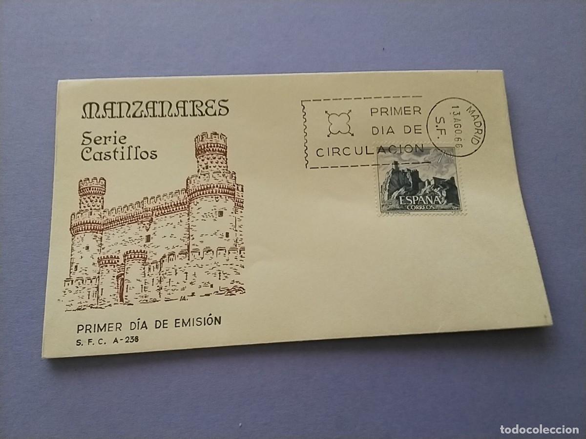 Sellos: Sobres primer dia Espa&ntilde;a Castillos