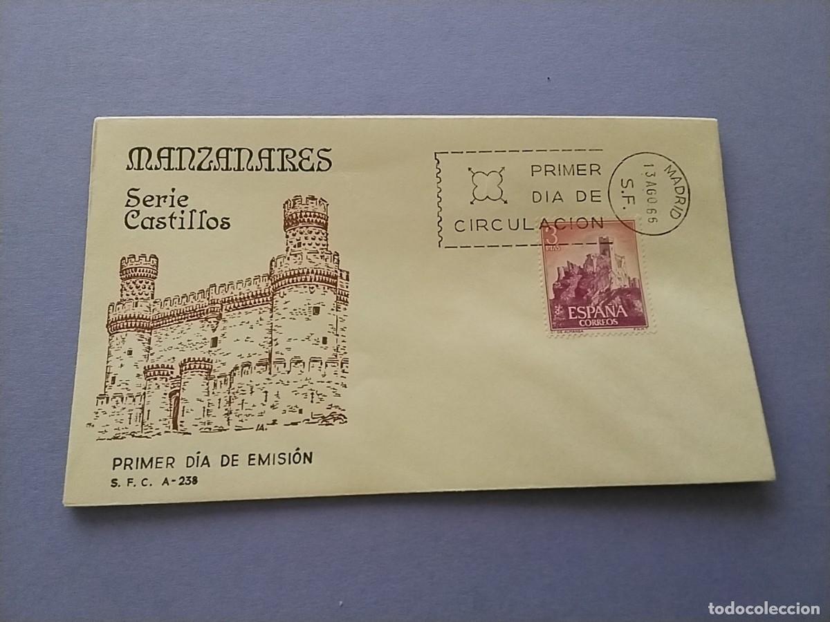 Sellos: Sobres primer dia Espa&ntilde;a Castillos