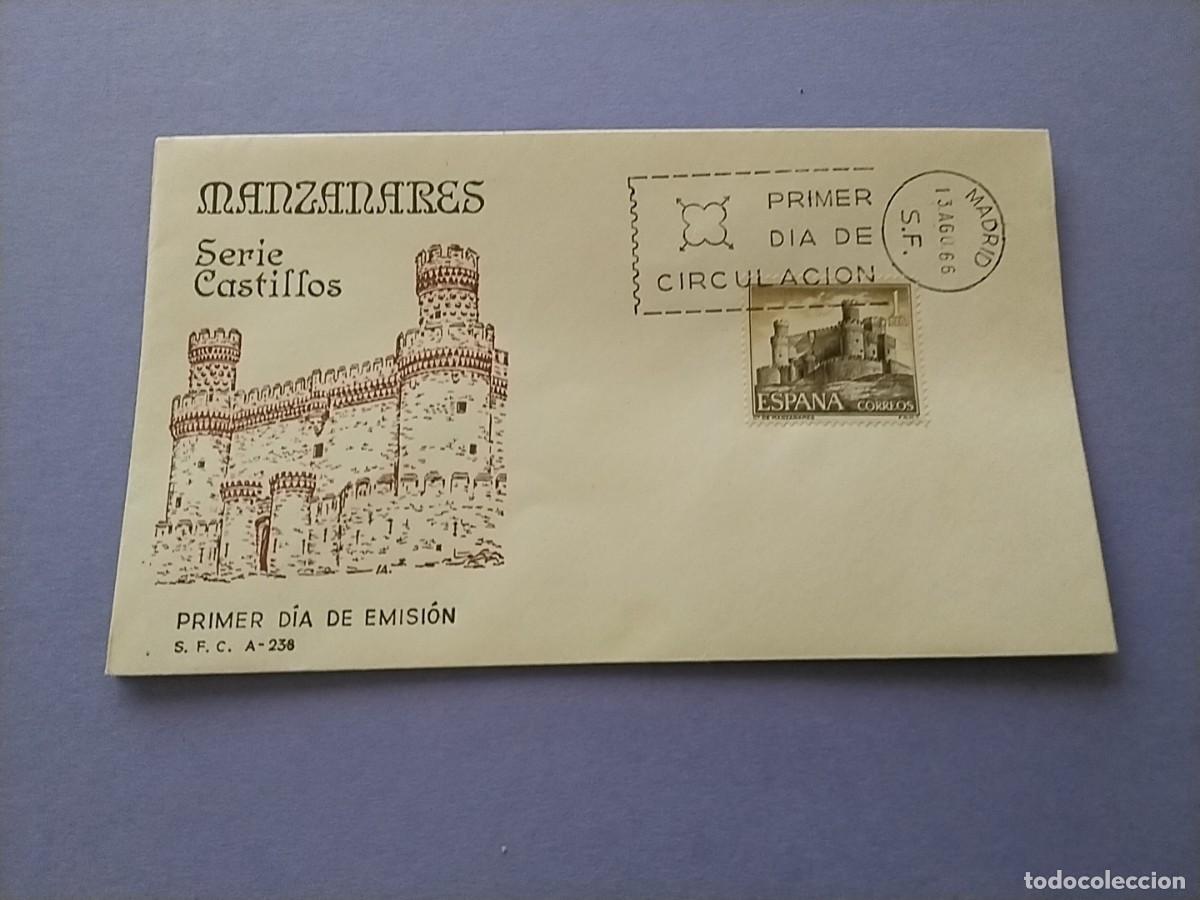 Sellos: Sobres primer dia Espa&ntilde;a Castillos