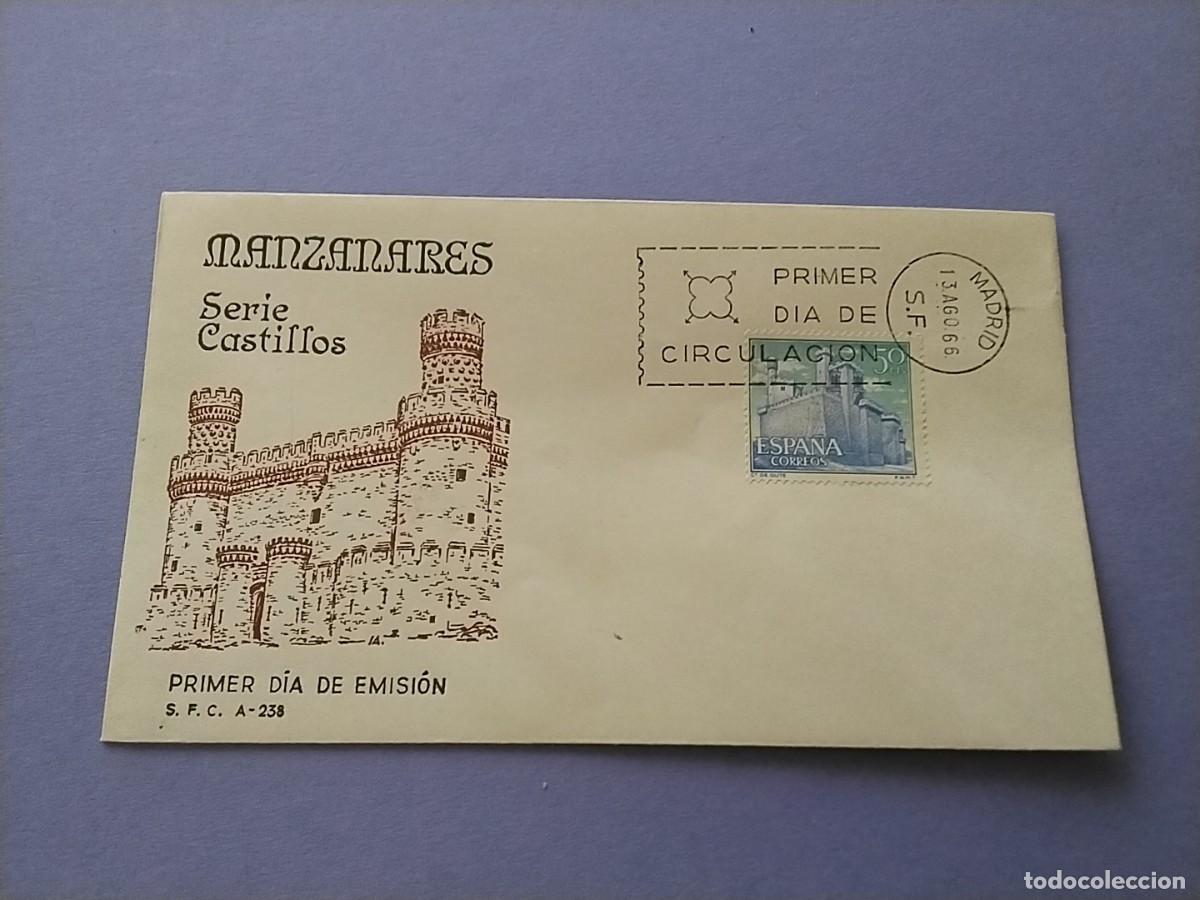 Sellos: Sobres primer dia Espa&ntilde;a Castillos
