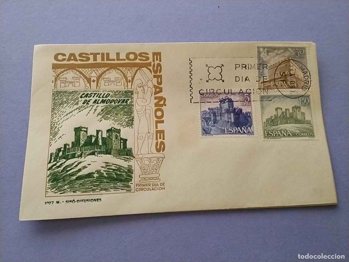 Sellos: Sobres primer dia Espa&ntilde;a Castillos