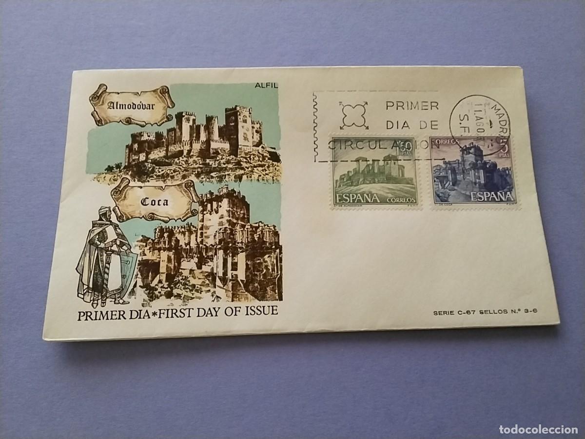 Sellos: Sobres primer dia Espa&ntilde;a Castillos