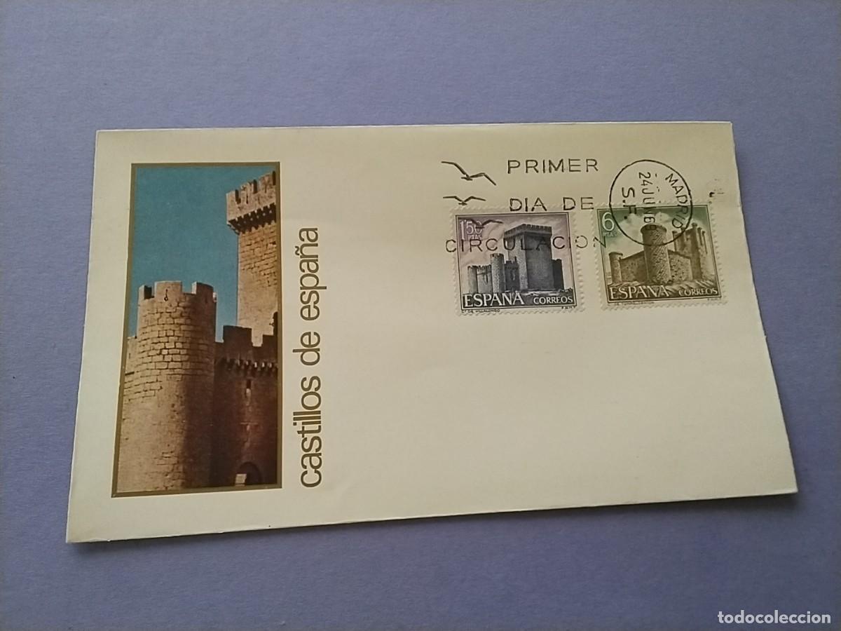 Sellos: Sobres primer dia Espa&ntilde;a Castillos